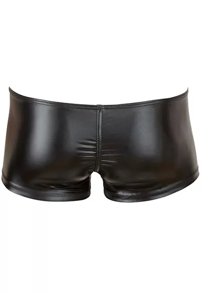 Wetlook Mens Boxer two zips