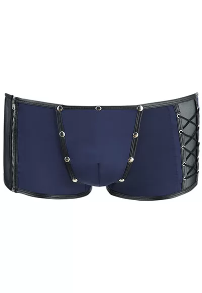 Sexy blue pants with removable pouch