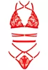 Luxury Bijou red Bralette