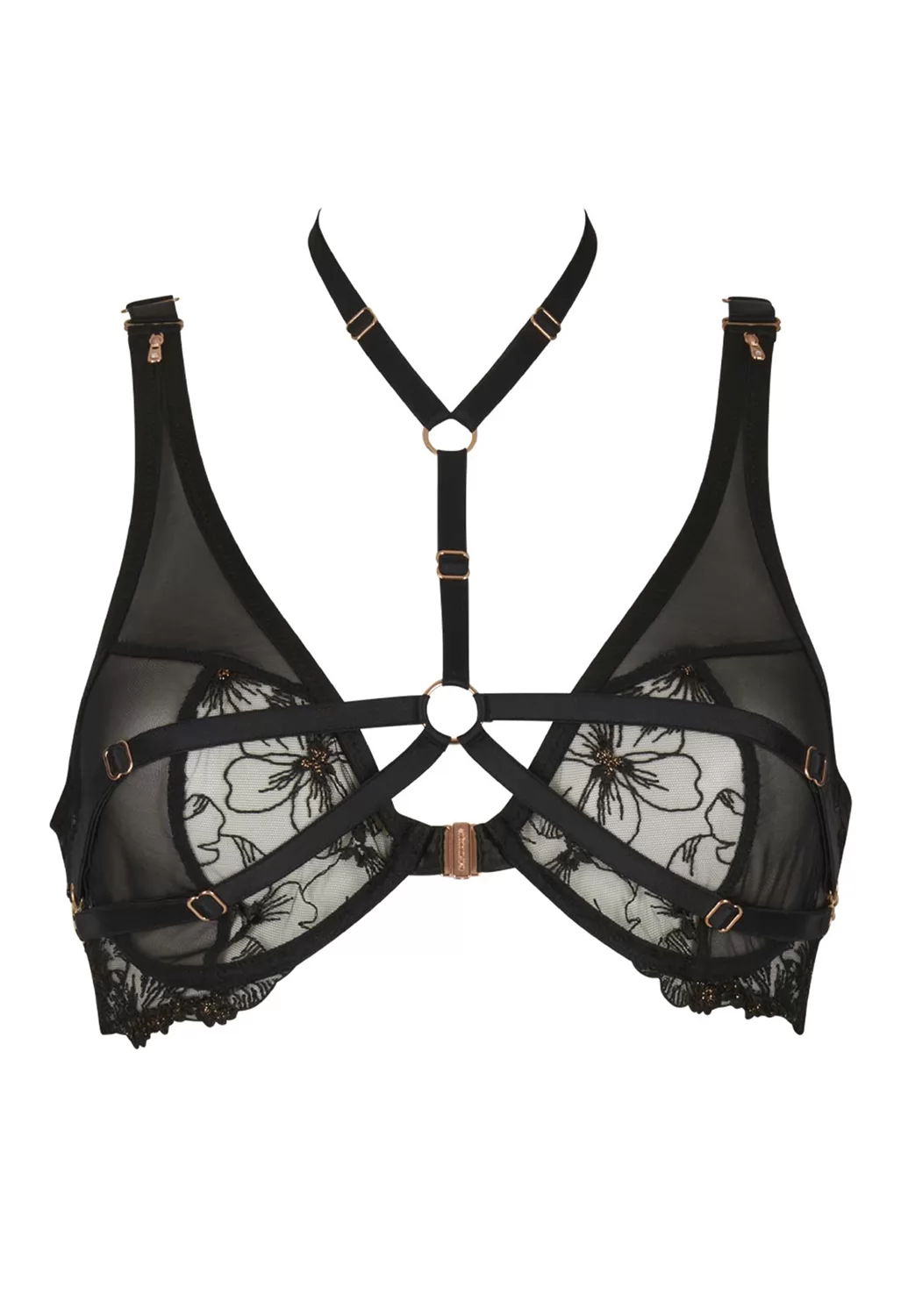 Ivy bra and removable harness