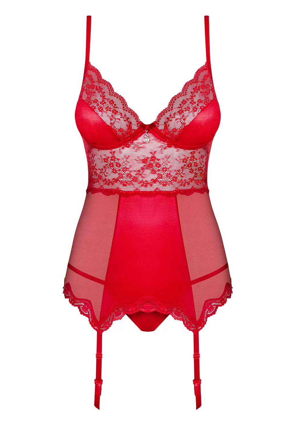 Basque lace Lovica Red