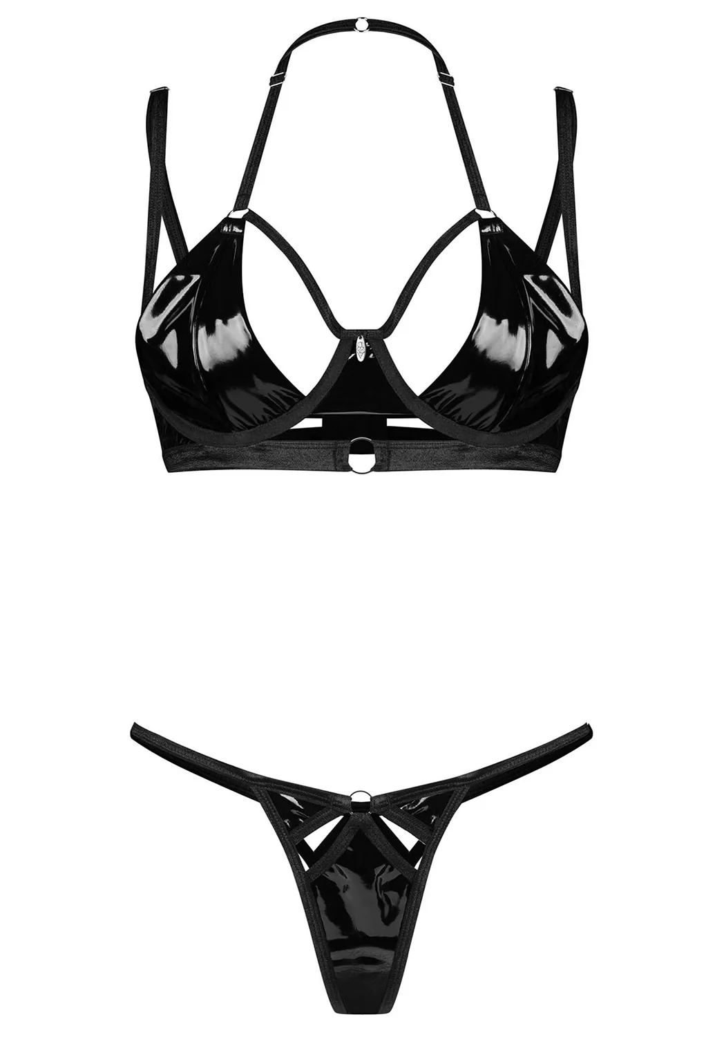 Black Vinyl Lingerie Keira Lise