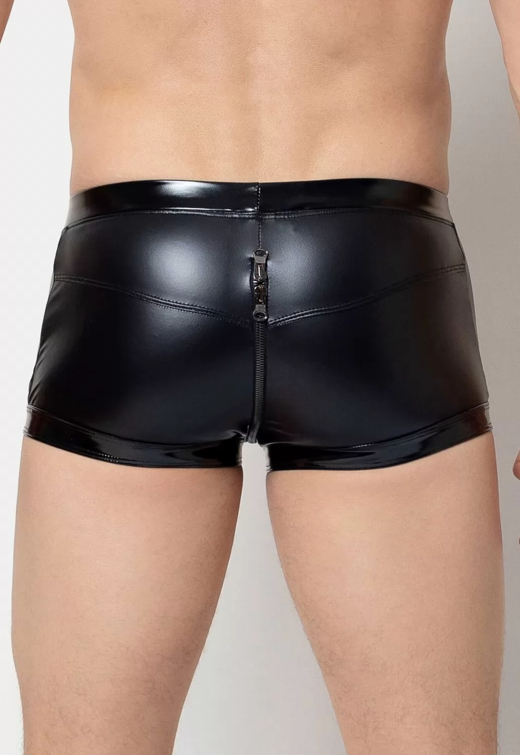 Rayan wetlook and vinyl men Boxer brief