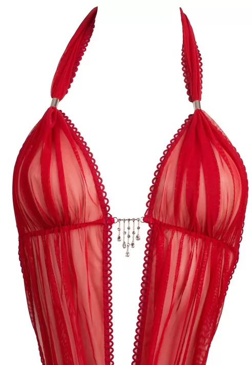 Luxury Love red mesh Body
