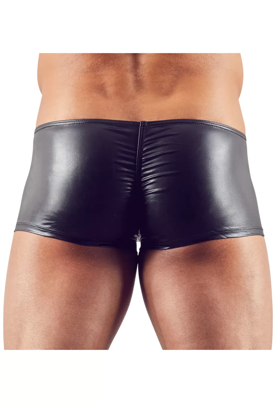 Wetlook Mens Boxer two zips