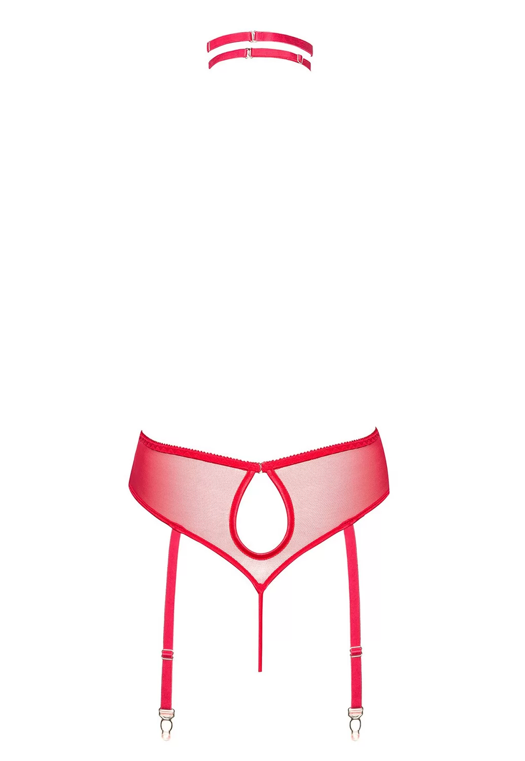 Adelaide red bodysuit