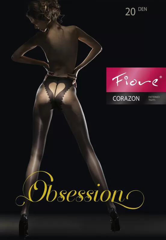 Corazon Tights 20 Den heart