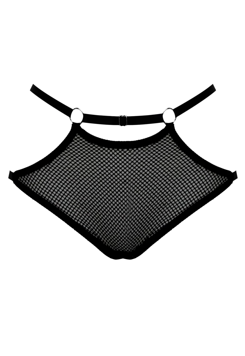 Elf Zhou Jet Black Bondage Panties