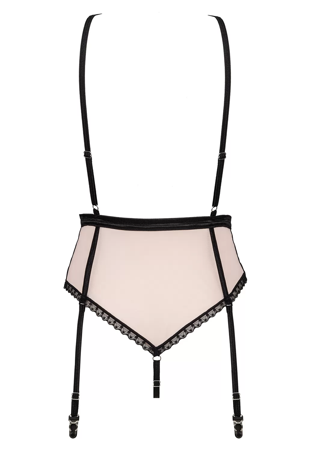 Lilines Thong Bodysuit Suspenders