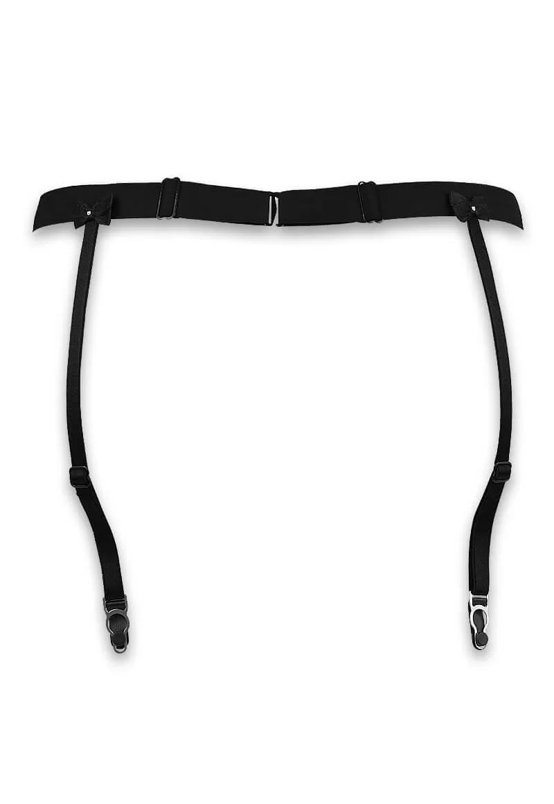 Luxury Guimauve Garter Belt