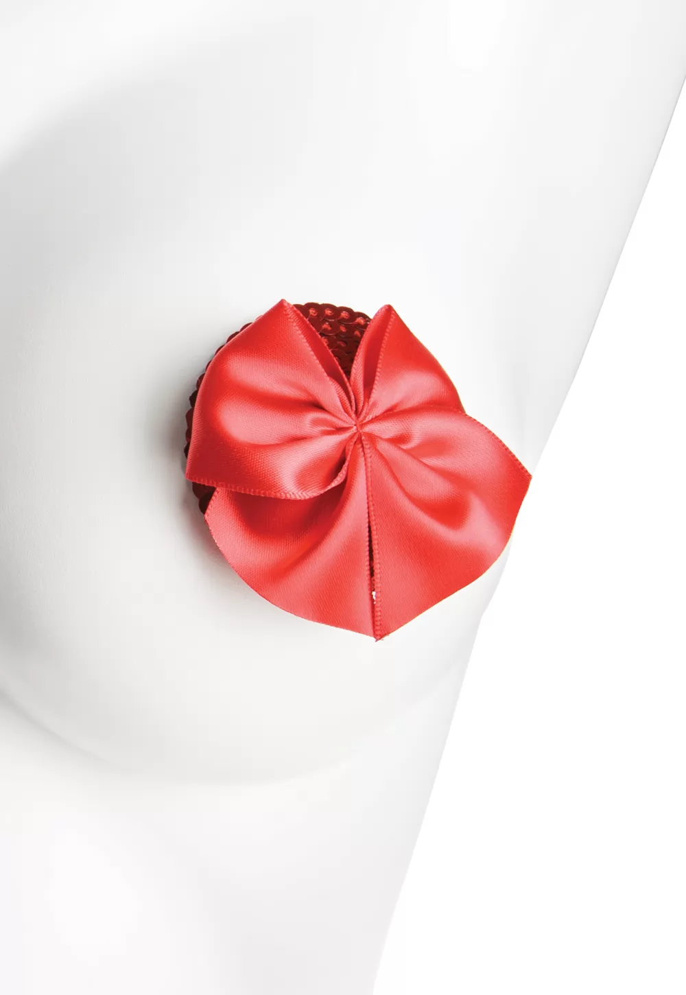 Red gift Nipple pasties