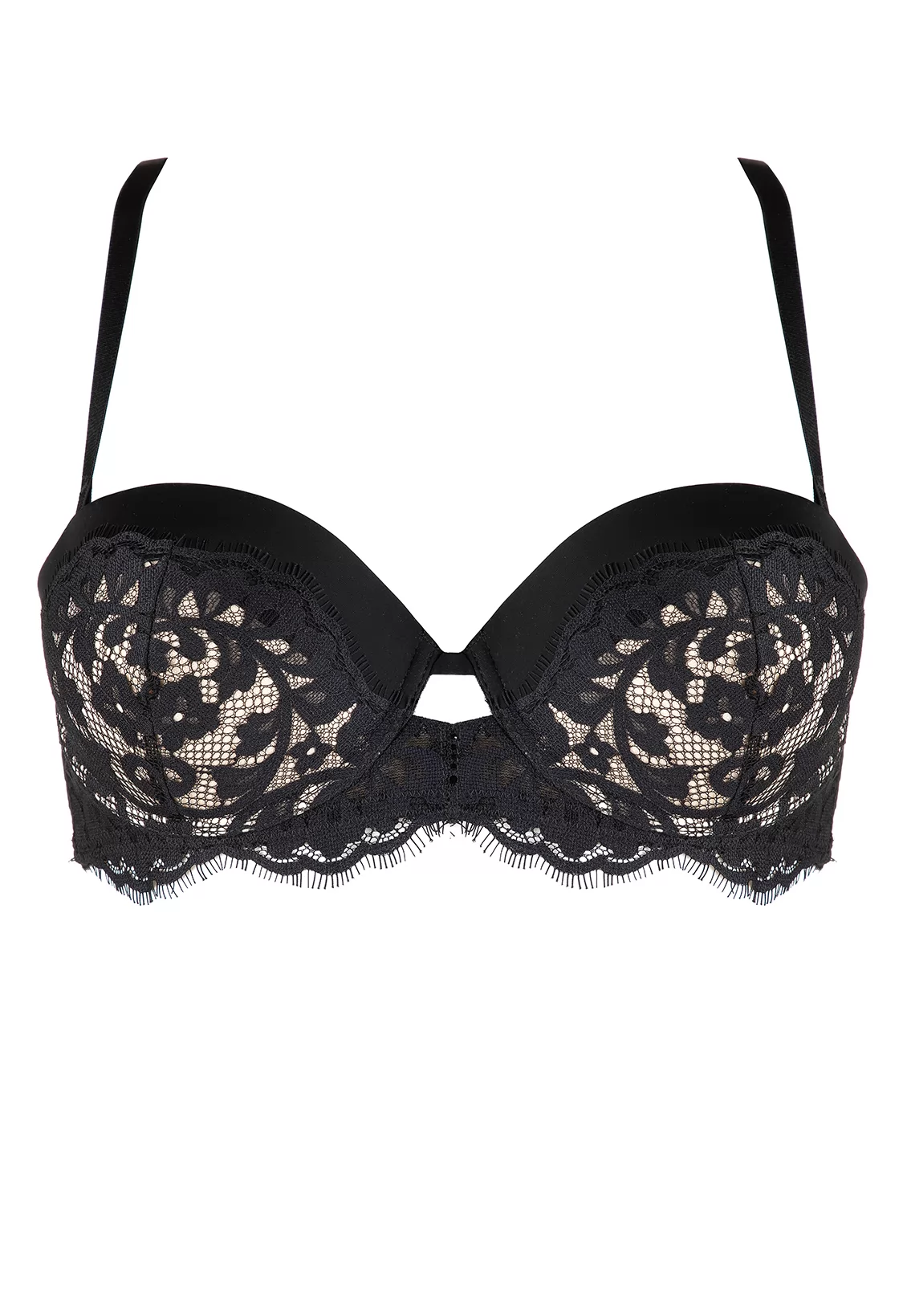 Rivoli black Balconette Bra