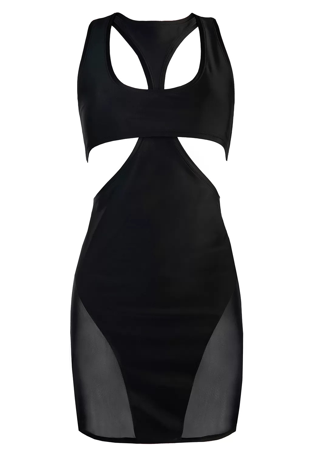 Sexy black dress with cut out
