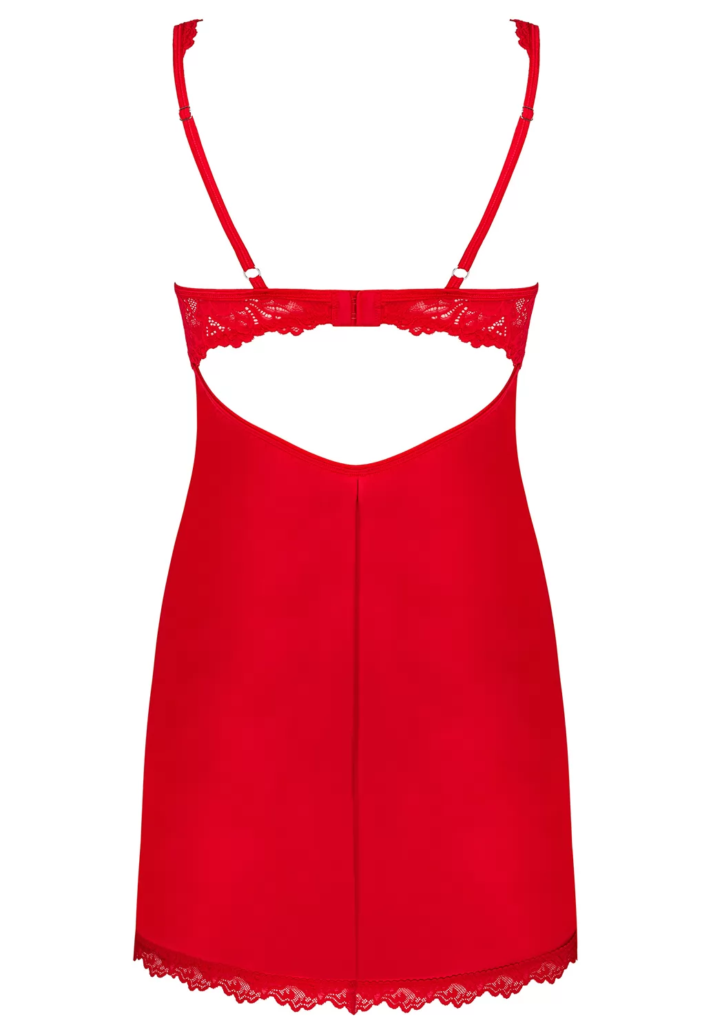 Amor Cherris red Chemise and thong
