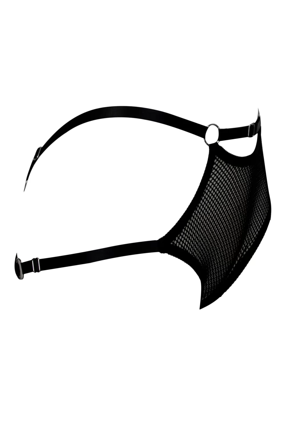 Elf Zhou Jet Black Bondage Panties