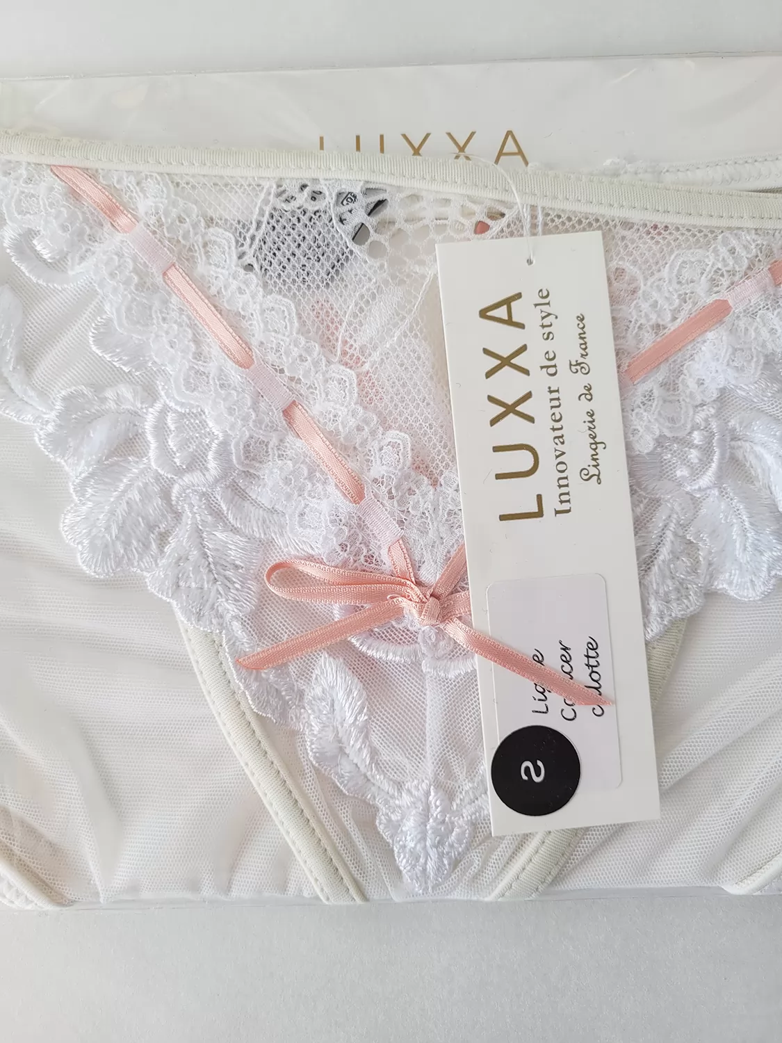 Luxury French lace panties