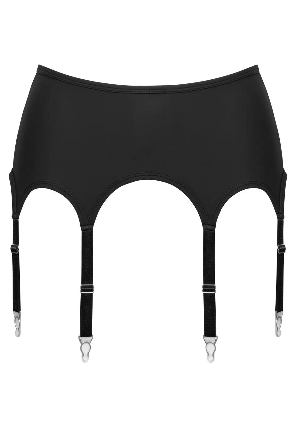 Matte look Suspender Belt