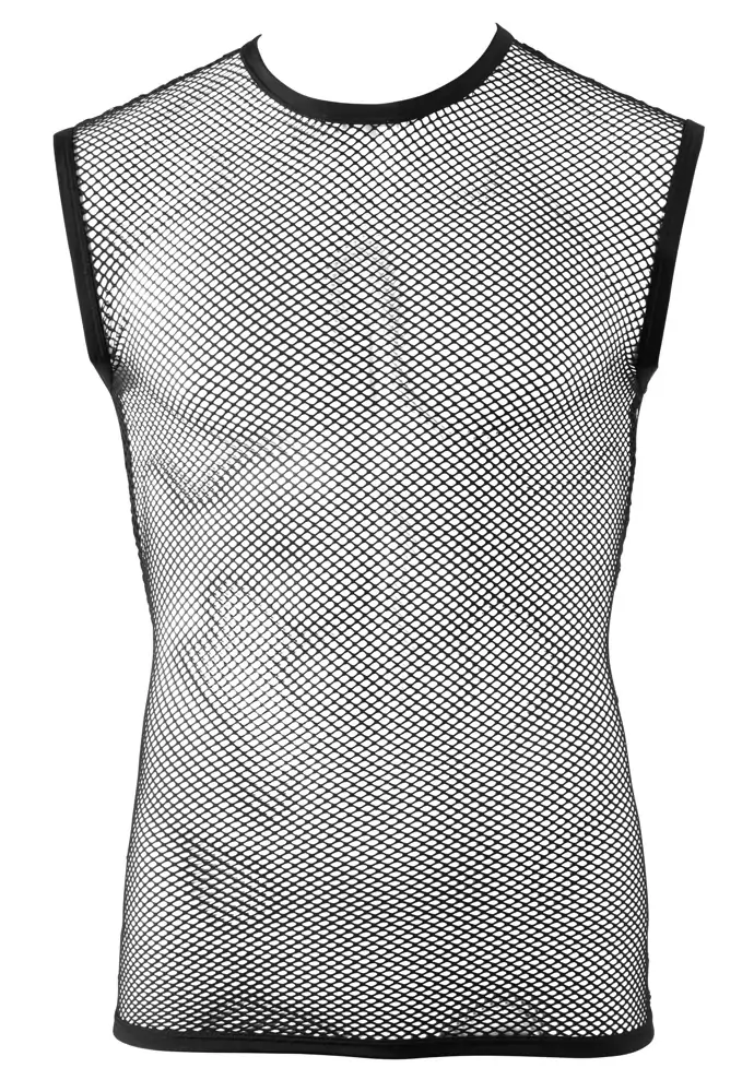 Mens Fish Net Tank Top