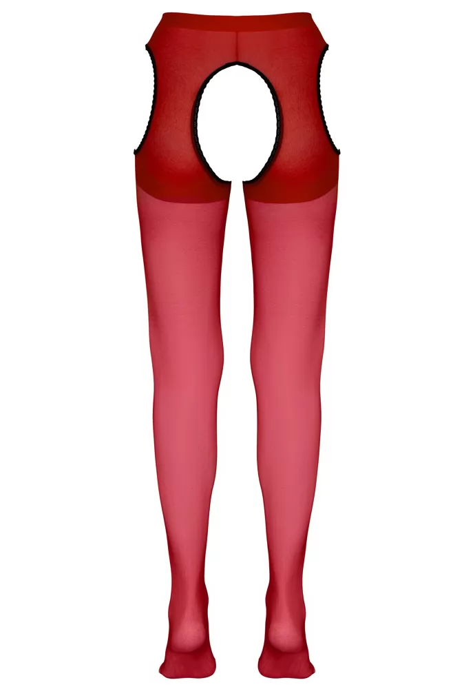Red Suspender Tights