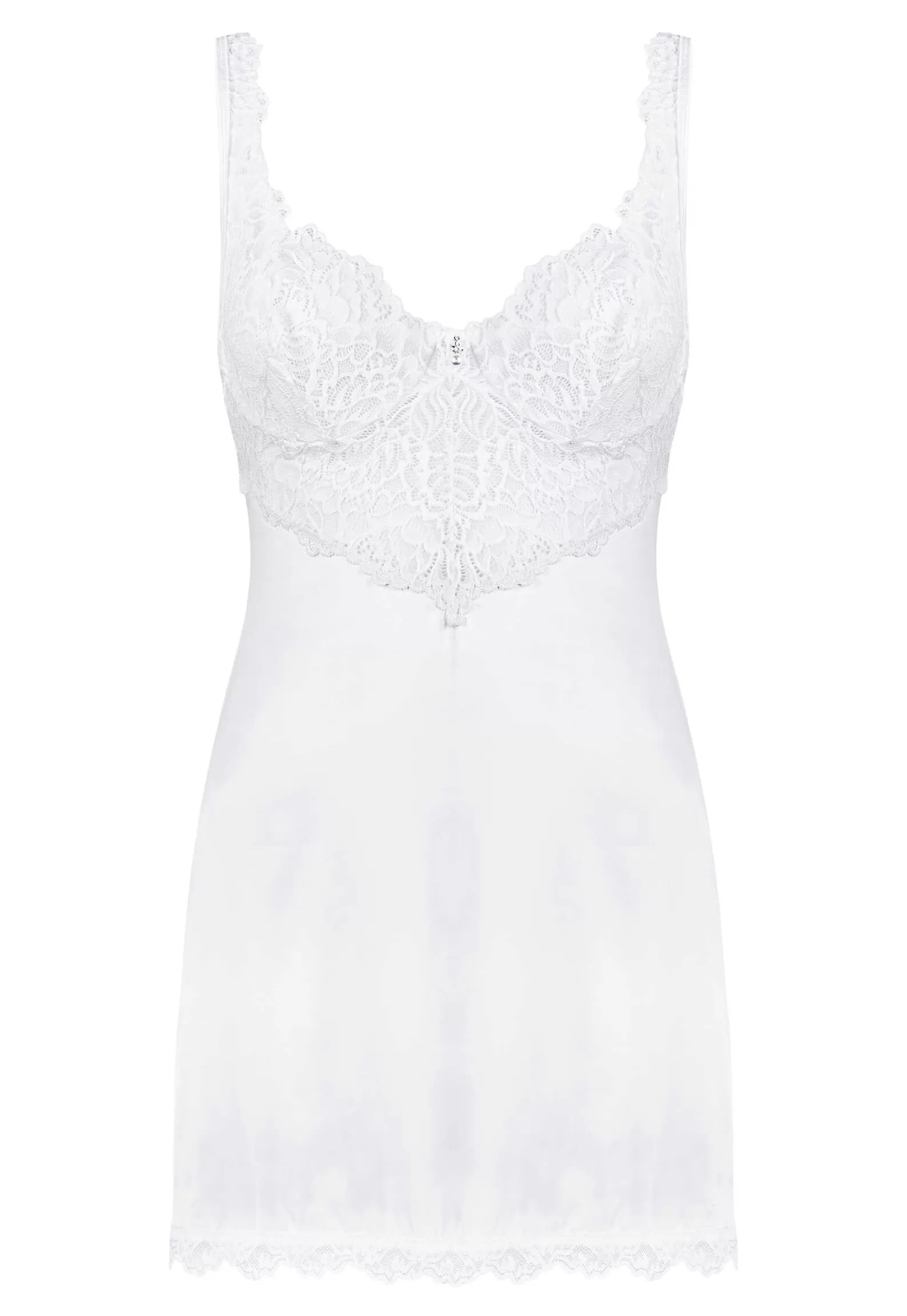 Amor Blanco Chemise Thong