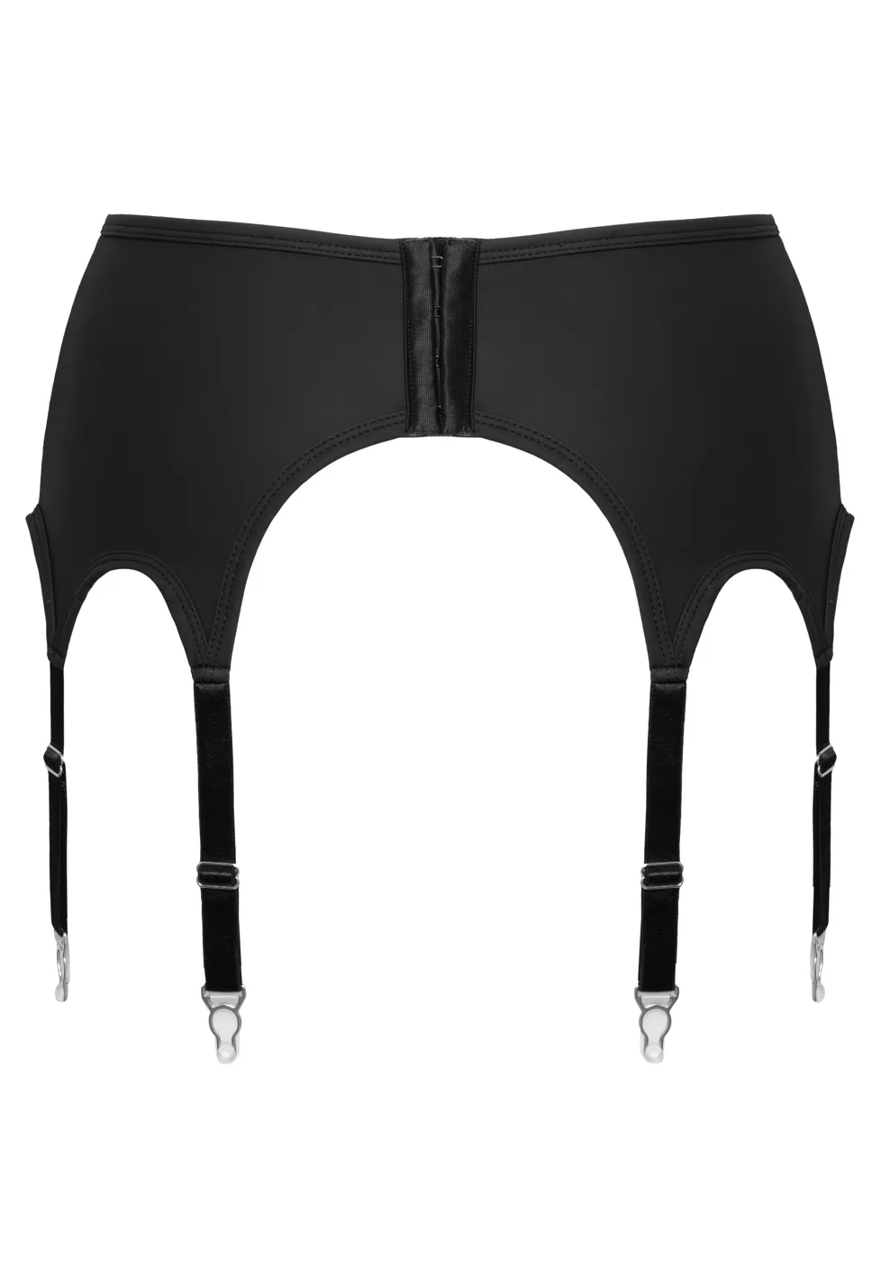 Matte look Suspender Belt