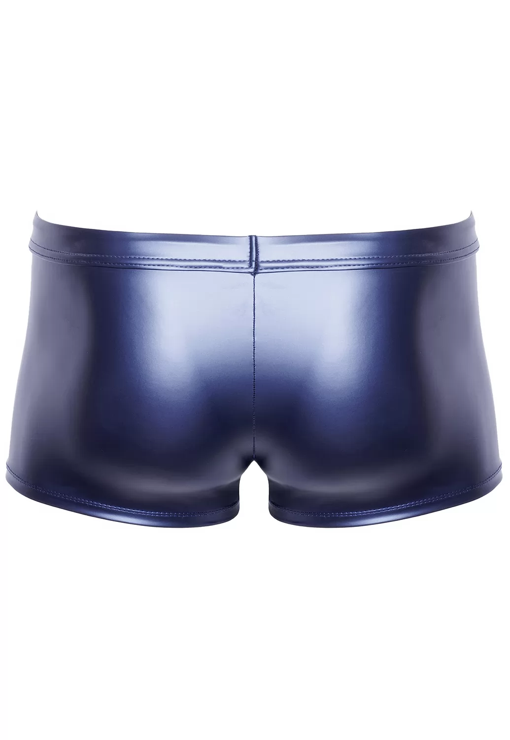 Metallic blue boxer shorts for men