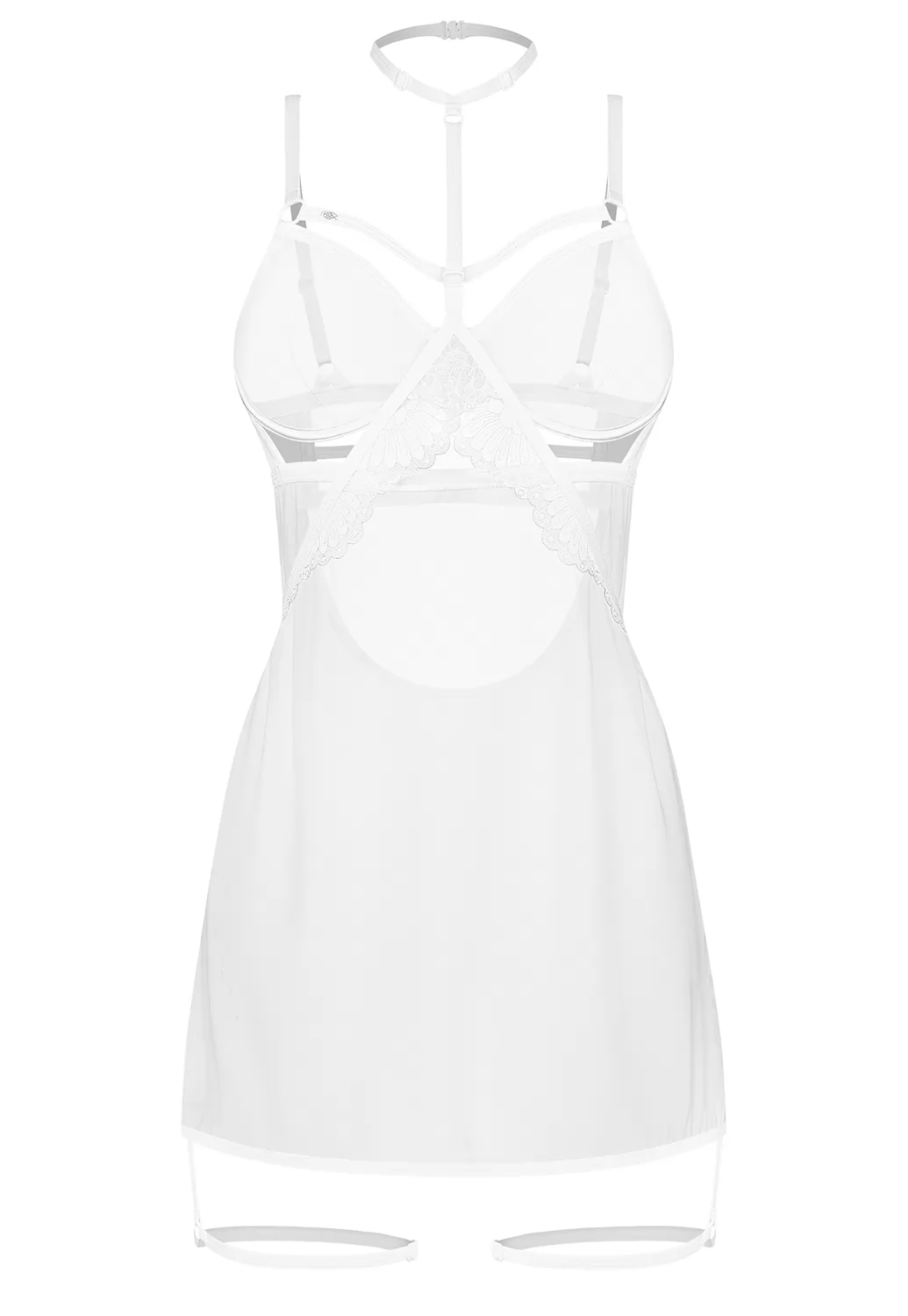 White sexy chemise Arrowel