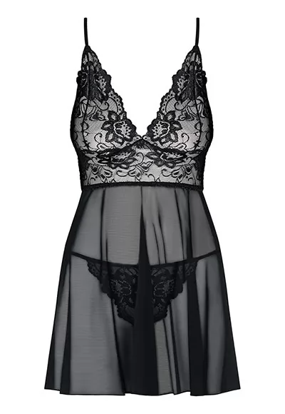 Babydoll dentelle Idillia Imperia Noir