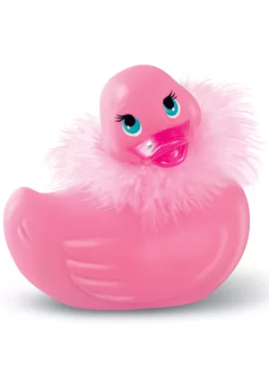 Canard vibrant Paris rose Swarovski