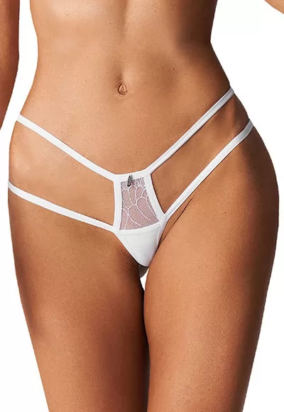Culotte sexy blanche Arrowel