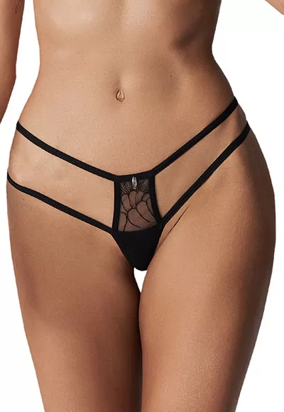 Culotte sexy noire Arrowel