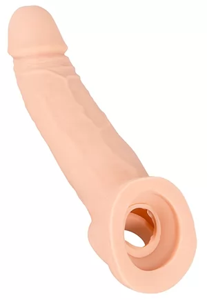 Gaine réaliste avec ouverture pour testicules