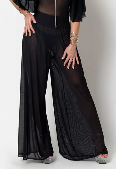 Jun pantalon transparent