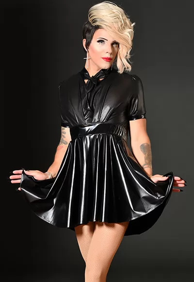 Mme COLETTE Robe wetlook XY