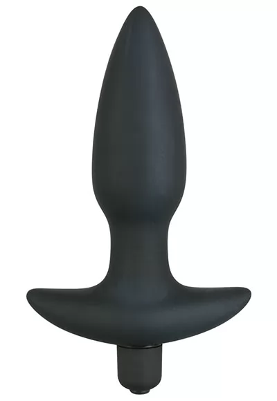 Plug anal vibrant 15cm Black Velvets