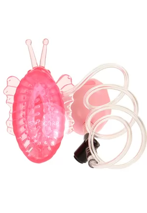 Pompe vaginale vibrante papillon