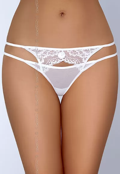 String dentelle blanche et tulle Angelic Axami