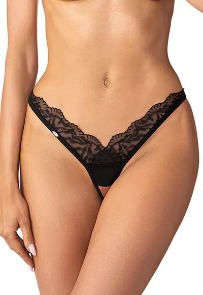 String ouvert noir Arrowel
