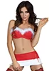 Bustier et jupette de Noel