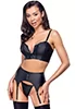 Bustier sexy lingerie strass 3p