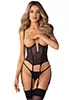 Corset sexy noir Euphori