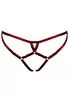 Culotte ouverte Frame Bondage Rouge