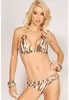 Maillot de bain luxe brillant tigre