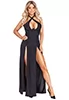 Robe longue sexy scintillante