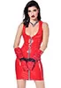 Robe Roxy rouge Vinyle