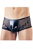 Shorty pour homme effet cuir et transparent