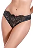 Slip dentelle noir Black Swan