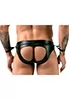 Slip ouverture Jock wetlook menottes