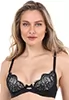 Soutien gorge push up noir Valse