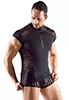 Tee shirt rayures transparentes pour homme